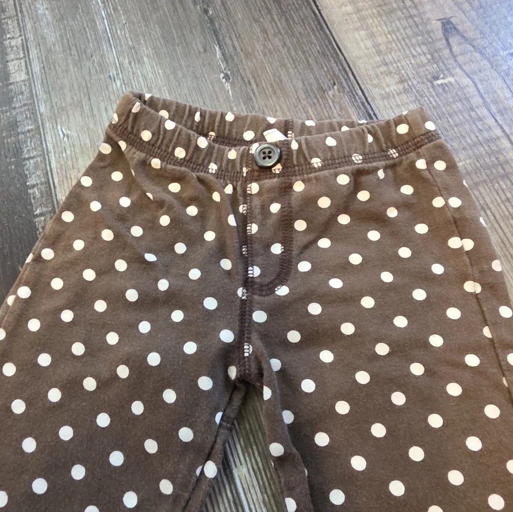 Old Navy Brown Polka Dot Kids Shorts